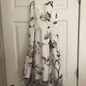White spring dress